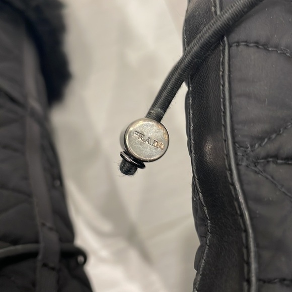 Prada Nylon Wedge Heel Winter Boots - Picture 6 of 15